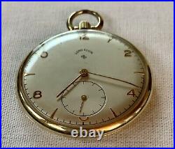 1950 Vintage Lord Elgin Mdl. 5, 21j, 10s Pocket watch in 14k Gold Filled Case