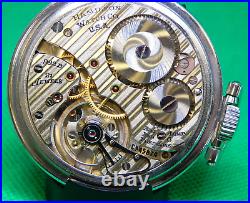 1951 Hamilton 992B R. R. 21 jewel pocket watch in Stainless Steel case