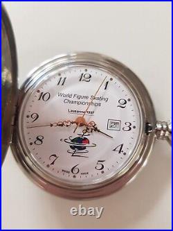 1997 World Figure Skating Championship Sports Swiss pocket watch