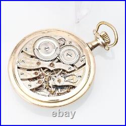 19j Burlington Special Gold Filled Pocket Watch In Original Case Running Nice