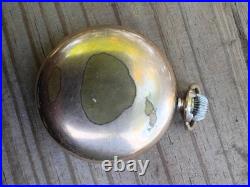 21 Jewels Hampton Railroad Watch working Rare signed Swing Gold Filled Worn Case
