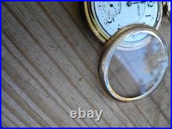 21 Jewels Hampton Railroad Watch working Rare signed Swing Gold Filled Worn Case
