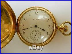 (3) Full Hunter Cased Gold Filled Sz 16s (1) Elgin (2) Waltham Pocketwatchs 315g