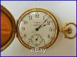 (3) Full Hunter Cased Gold Filled Sz 16s (1) Elgin (2) Waltham Pocketwatchs 315g