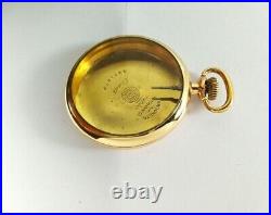 44 MM 12s Gold Filled Openface Pocket Watch Case