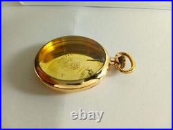 44 MM 12s Gold Filled Openface Pocket Watch Case