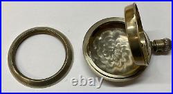 4-Vintage Pocket Watch Cases, All Size 18, Good Condition