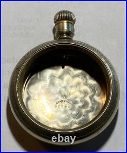 4-Vintage Pocket Watch Cases, All Size 18, Good Condition