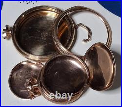 52 Grams Gold Filled Pocket Watch Case Keystone/Philadelphia Scrap Parts Repair