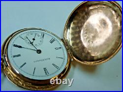 6s SETH THOMAS Pocket Watch 14K GOLD CASE. RUNNING