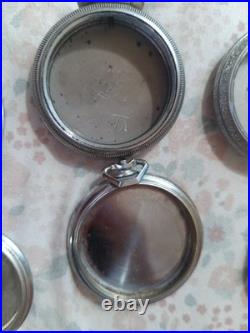 8 piece pocket watch case with designs