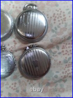 8 piece pocket watch case with designs