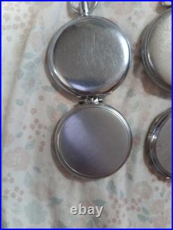 8 piece pocket watch case with designs