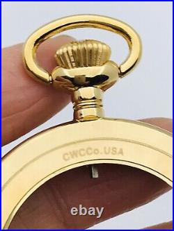 AMAZING 6S 6 Size GP Railroad Pocket Watch Salesman Display Sample Case