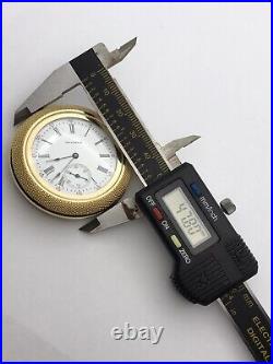 AMAZING 6S 6 Size GP Railroad Pocket Watch Salesman Display Sample Case