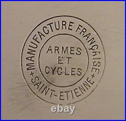 AMAZING ARMES et CYCLES CASE 1900's ULTRA French Wrist Watch MINT Serviced
