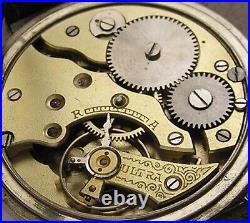 AMAZING ARMES et CYCLES CASE 1900's ULTRA French Wrist Watch MINT Serviced