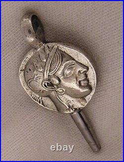 AMAZING Silver Case 150-Years-Old Cylindre French Pocket Watch MINT Serviced