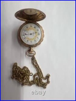 AMERICAN WALTHAM 11 JEWEL DECORATIVE Pocket Watch 1890 6S GRADE H (WBP009393)