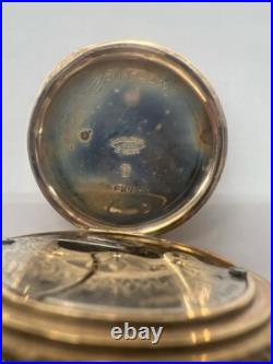 AMERICAN WALTHAM 11 JEWEL DECORATIVE Pocket Watch 1890 6S GRADE H (WBP009393)