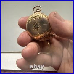 AMERICAN WALTHAM WATCH Pocket Watch 0 Sz. Hunter Case The Watch Works