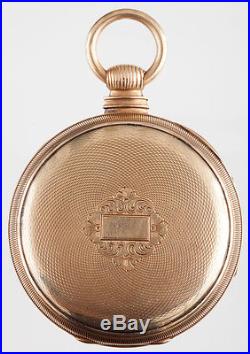 Antique 14k Solid Gold Josh Johnson Liverpool Consular Case Pocket Watch