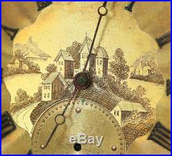 Antique 18kt Gold Jm French Royal Exchange London Hunter Case Key Pocketwatch