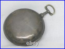 ANTIQUE 57MM M. J. COHEN of BRIGHTON PAIR CASE VERGE FUSEE POCKETWATCH, RUNNING