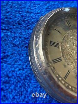 ANTIQUE AMERICAN Watch Co. 6s 7j Mod. 1890 English Make G/F CASE POCKET WATCH