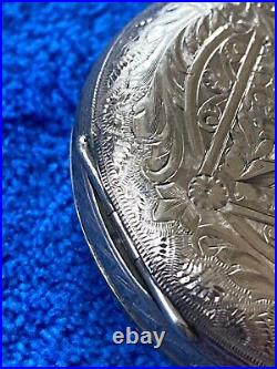 ANTIQUE AMERICAN Watch Co. 6s 7j Mod. 1890 English Make G/F CASE POCKET WATCH