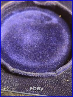 ANTIQUE DESK POCKET WATCH SWISS ROBERT GENEVE CIRCA 1904 With CASE STERLING