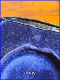 ANTIQUE DESK POCKET WATCH SWISS ROBERT GENEVE CIRCA 1904 With CASE STERLING