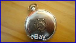 ANTIQUE OMEGA POCKET WATCH 10ct GOLD FILL DENNISON CASE. Looks beautiful