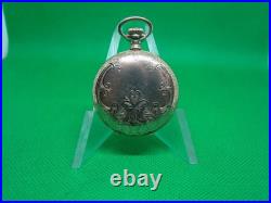ANTIQUE POCKET WATCH 0s SOUTH BEND 7j FANCY GOLD FILLED HUNTER CASE! X14