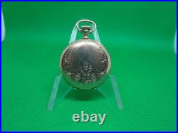 ANTIQUE POCKET WATCH 0s SOUTH BEND 7j FANCY GOLD FILLED HUNTER CASE! X14