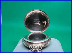ANTIQUE POCKET WATCH 0s SOUTH BEND 7j FANCY GOLD FILLED HUNTER CASE! X14