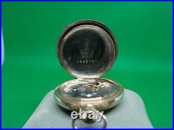 ANTIQUE POCKET WATCH 0s SOUTH BEND 7j FANCY GOLD FILLED HUNTER CASE! X14