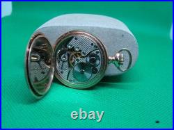 ANTIQUE POCKET WATCH 0s SOUTH BEND 7j FANCY GOLD FILLED HUNTER CASE! X14