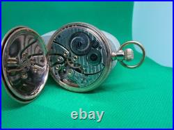ANTIQUE POCKET WATCH 16s SOUTH BEND 19j 219 FANCY GOLD FILLED CASE! Zz7