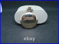 ANTIQUE POCKET WATCH HUNTER CASE GOLD FILLED 36mm ILLINOIS 11j! Aa5