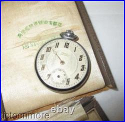 ANTIQUE ROLEX SPECIAL 15j ART DECO DIAL POCKET WATCH PLATINETTE CASE 104109
