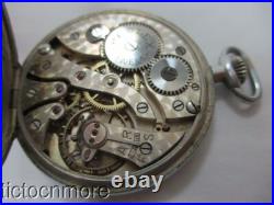 ANTIQUE ROLEX SPECIAL 15j ART DECO DIAL POCKET WATCH PLATINETTE CASE 104109