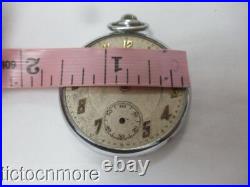 ANTIQUE ROLEX SPECIAL 15j ART DECO DIAL POCKET WATCH PLATINETTE CASE 104109