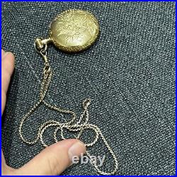 ANTIQUE YELLOW GOLD ELGIN POCKET WATCH With HUNTER CASE RARE