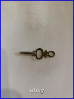 AW co Waltham pocket watch with coin silver case non running