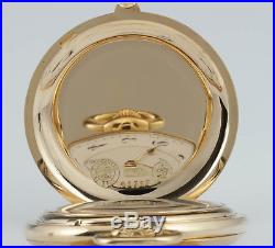 A. Lange & Söhne 1A anchor Chronometer 18k gold case pocket watch 1925