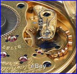 A. Lange & Söhne 1A anchor Chronometer 18k gold case pocket watch 1925