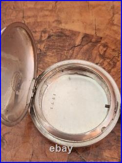 A. M Watch CO Coin Silver 8s Hunter Pocket Watch Case