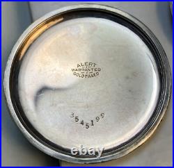 A. Reymond Swiss 12size 21 Jewel Achievement Pocket Watch Gf Case Runs Very Well