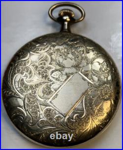 A. Reymond Swiss 12size 21 Jewel Achievement Pocket Watch Gf Case Runs Very Well